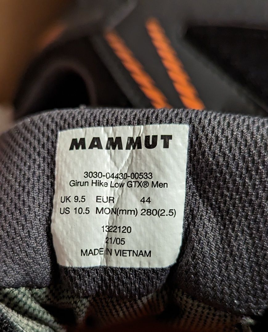 Mammut Girun Hike GTX Gore-Tex 44