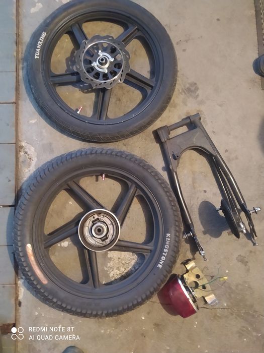 Felgi, wahacz, lampa przód tył