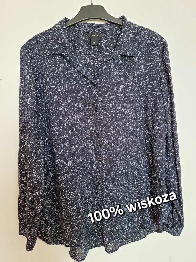 Koszula w kropki Lindex 100%wiskoza