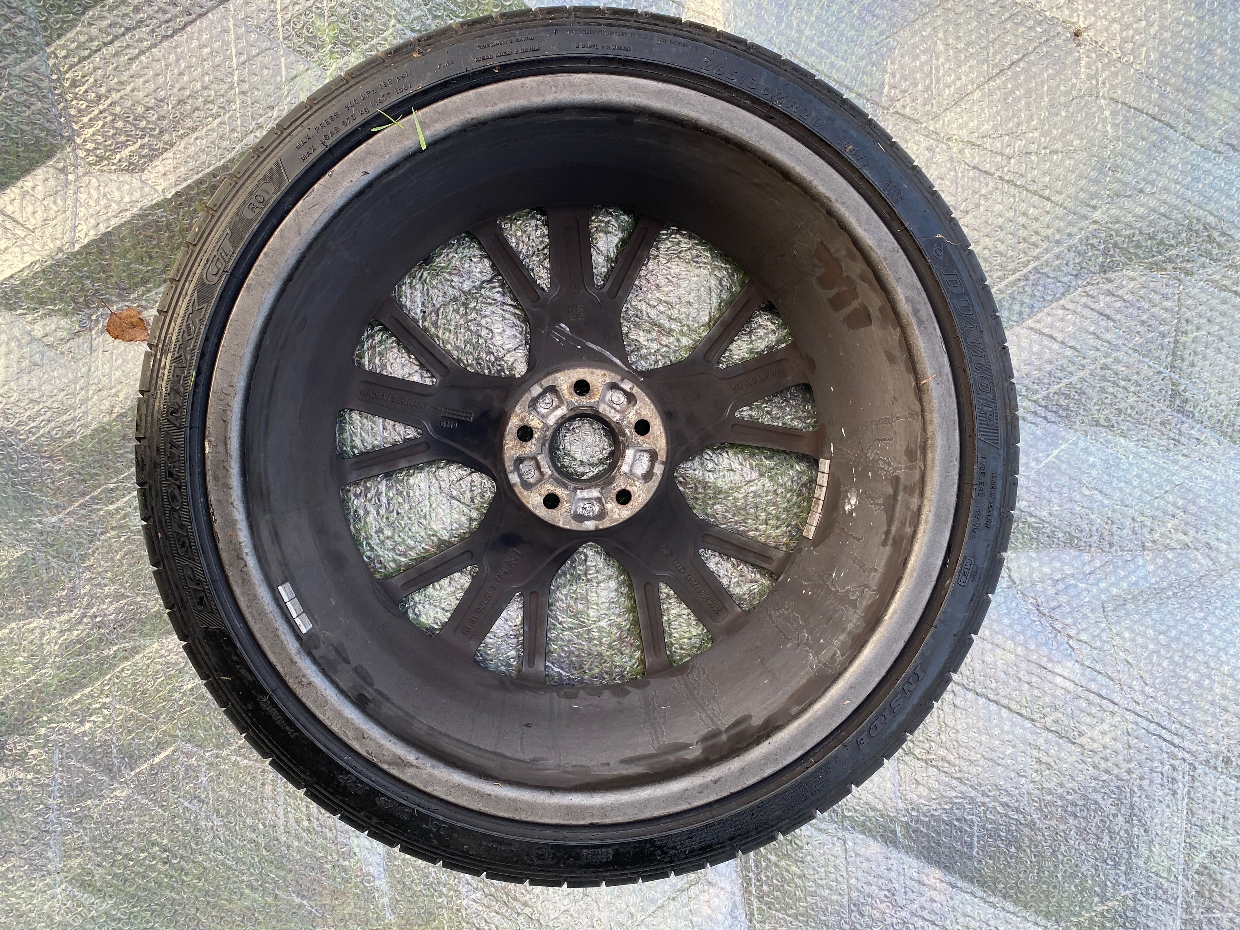 Felga Aluminiowa Audi A4 8W0 Audi Sport 5x112 ET34 9.0x20” b. ładna