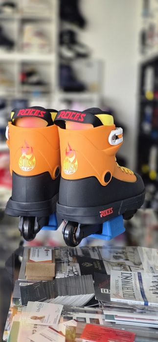 Rolki agresywne Roces 5TH element Fire Ilia Savosin Pro Model r45 Nowe