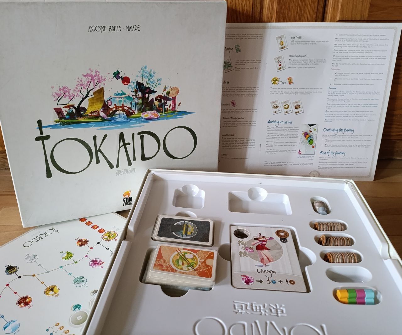 Настільні ігри: Rising 5,  Капітани зорельотів, Ганімед, Tokaido