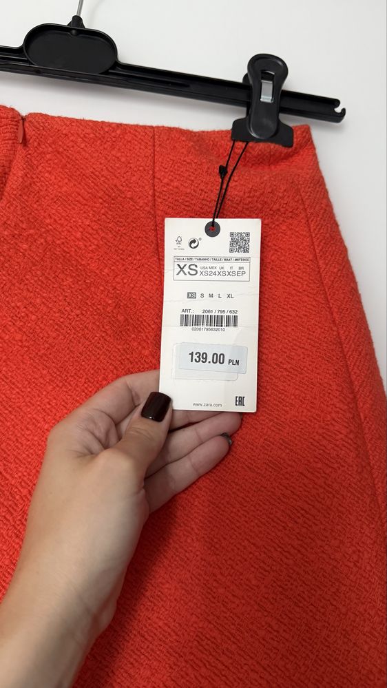 Костюм Zara жакет хс + спідня хс