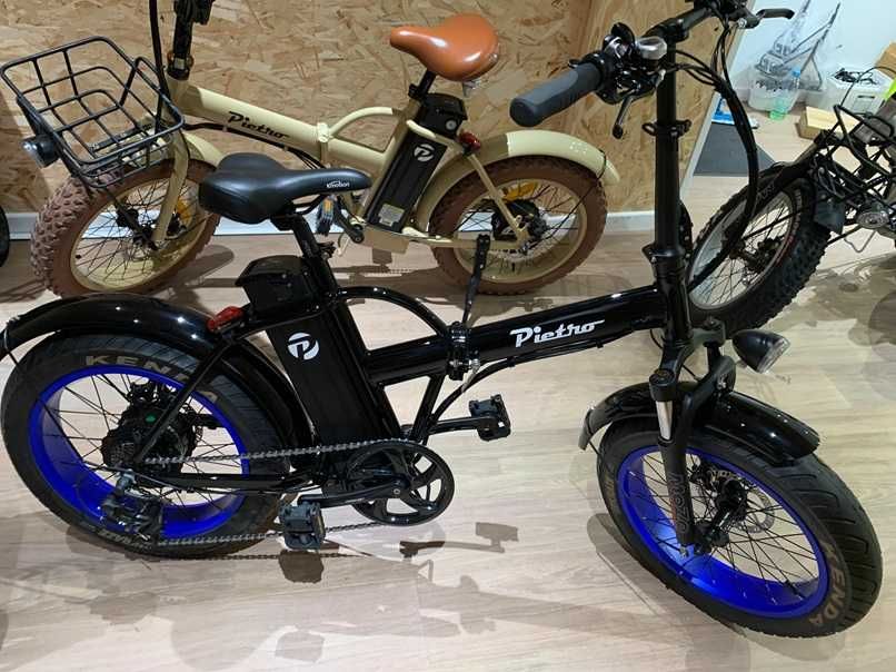 Bicicleta eletrica dobravel Pietro S1