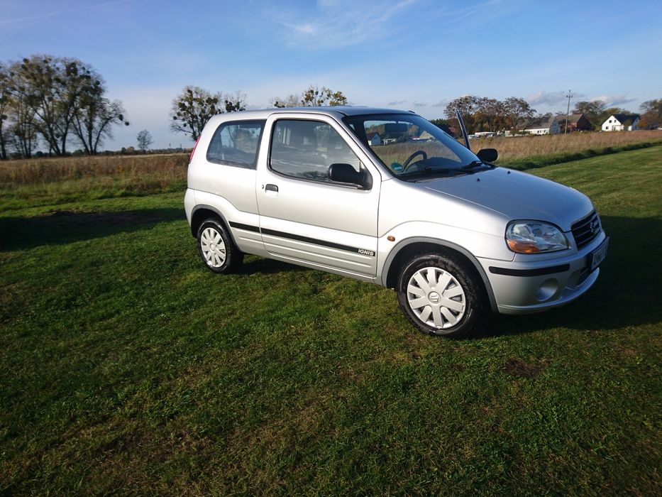 Suzuki Ignis I 2001r ABS elektryka klimatyzacja, airbagi, 170 000