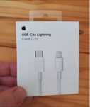 Lightning to usb-c cable original 100% iphone ipad fast charger