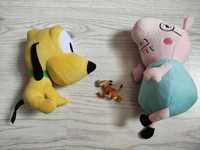 Pies Pluto 2 figurki i Świnka Peppa zestaw
