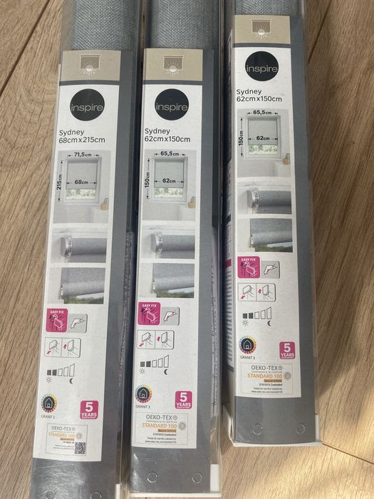 Rolety Inspire Sydney szara