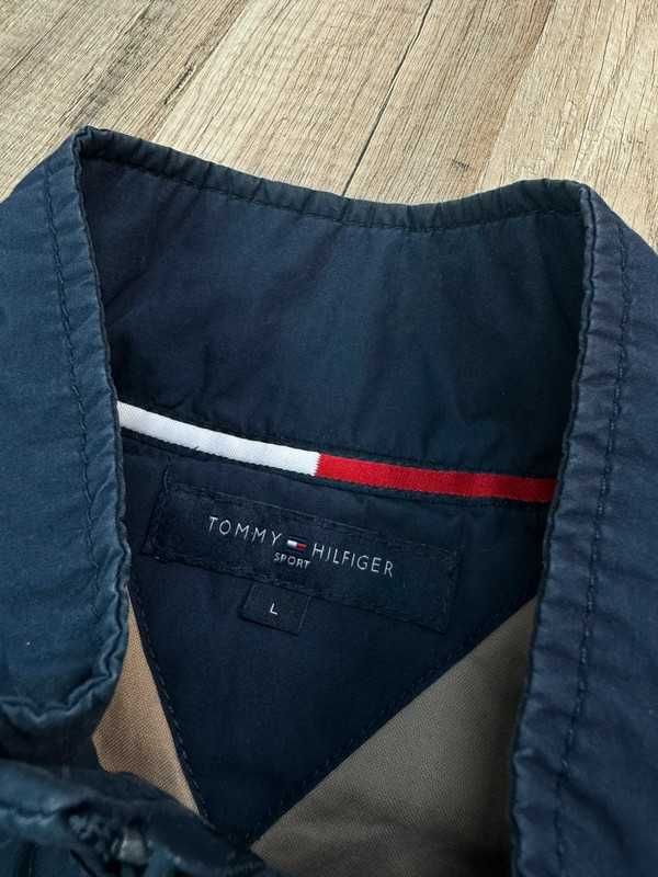 Kurtka Harringtonka Tommy Hilfiger granatowa navy L