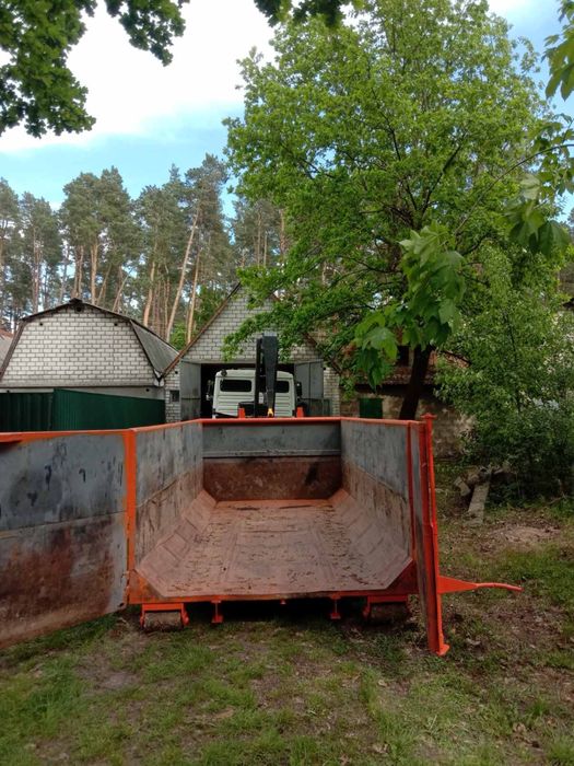 Мультиліфт вивіз будівельного сміття, хламу, гілки листя снігу Житомир