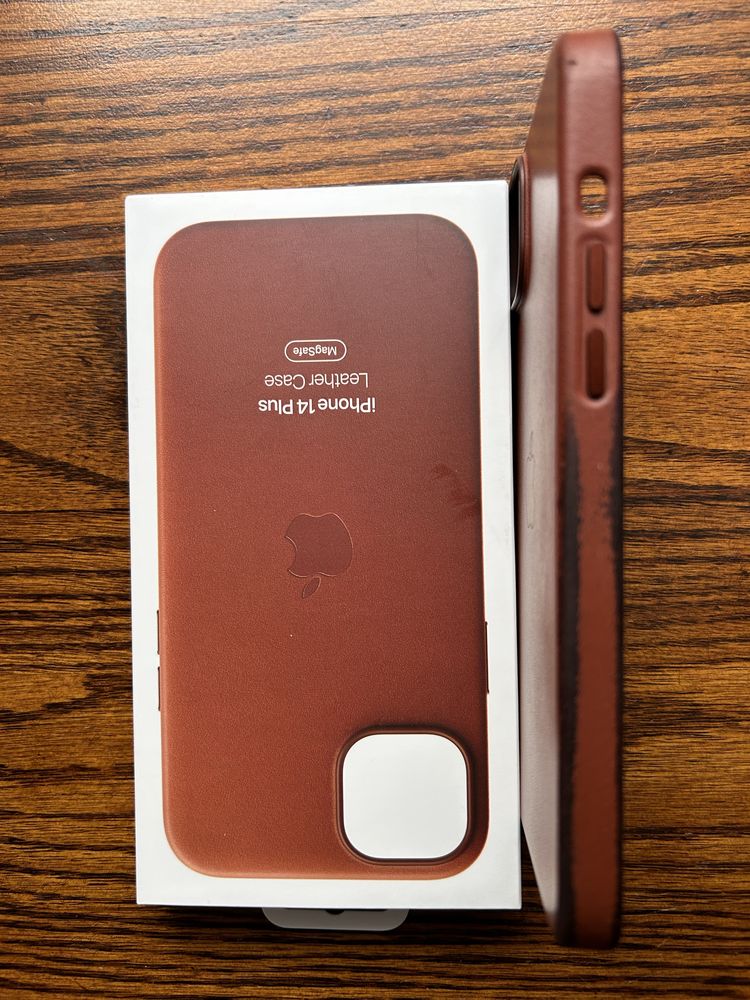 iPhone 14 Plus Leather Case Etui
