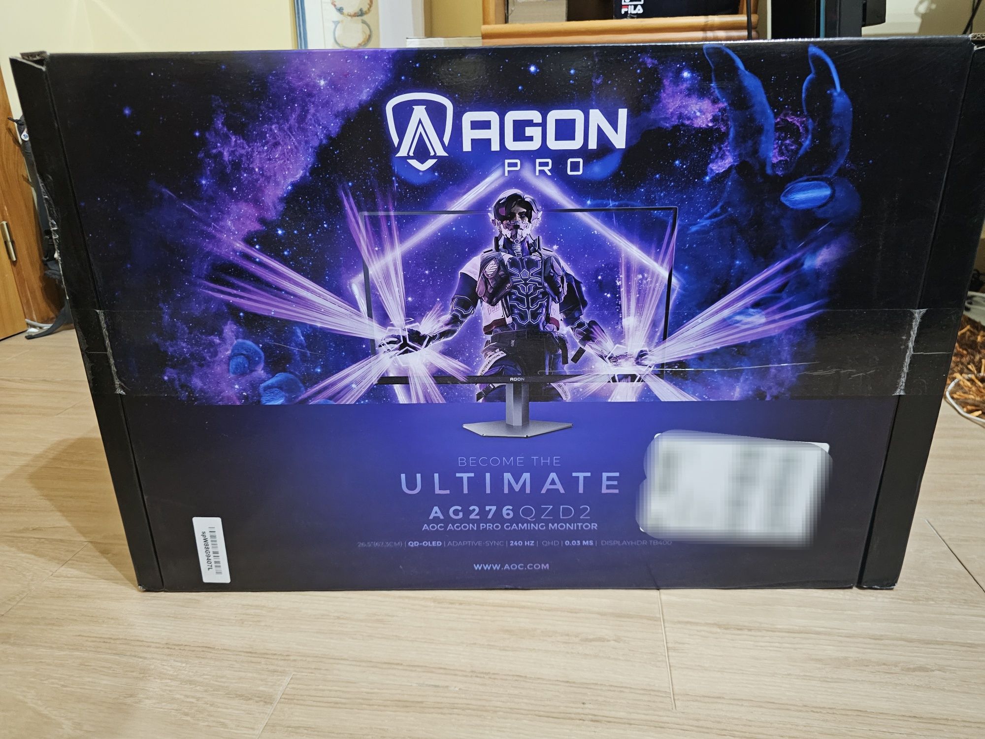 Monitor Agon AOC AG276QZD2 QD-OLED