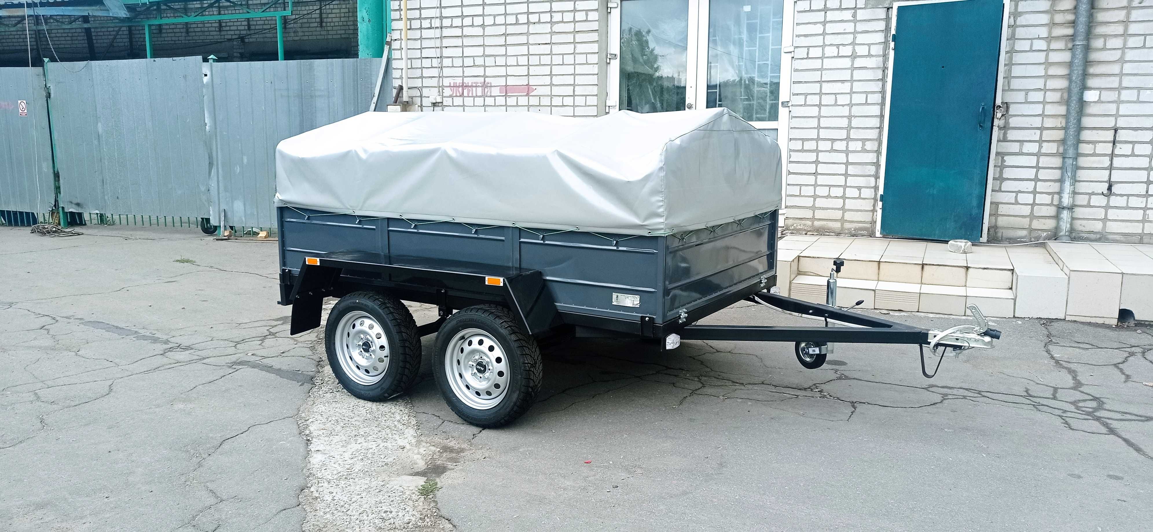 Купити двовісний причіп/лафет під генератор/документи,завод