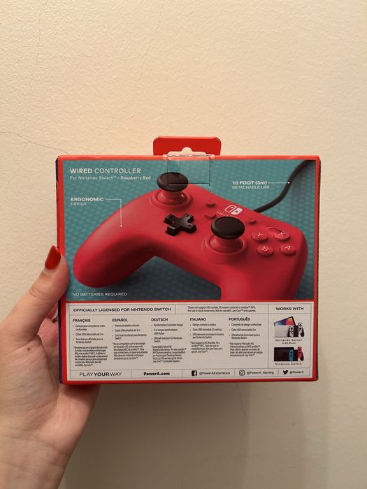 Comando Nintendo Switch PowerA com fio