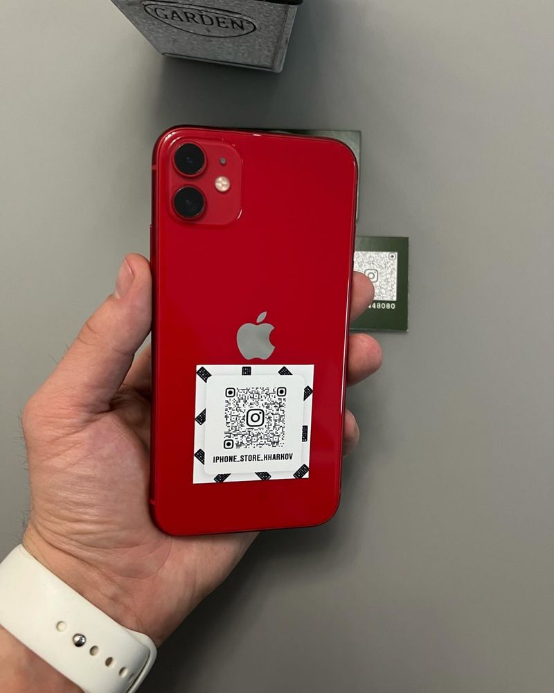 iPhone 11,64GB,Red!!!Neverlock!Магазин!Гарантия!