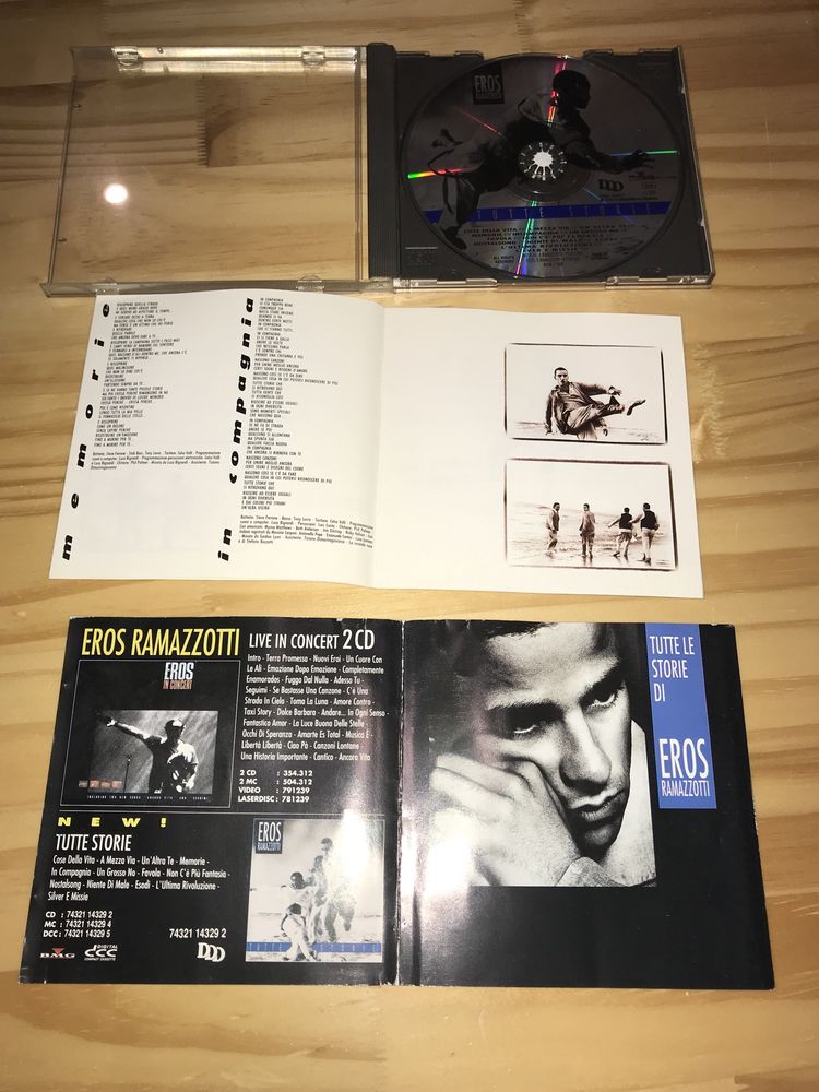 CD Eros Ramazzotti - Tutti Storie