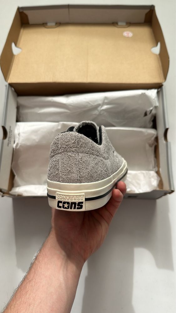 Оригинал! Кеды Converse One Star Pro Ash Grey A08128C кроссовки