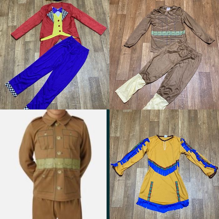 Костюми Клоуна, Індіанця, Солдата , Соніка, Вікінга, Ведмедика, Собаки