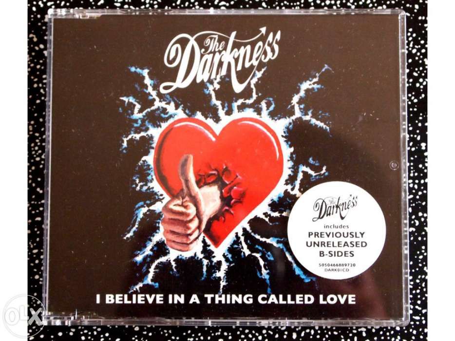 The darkness i believe in a thing called love CD