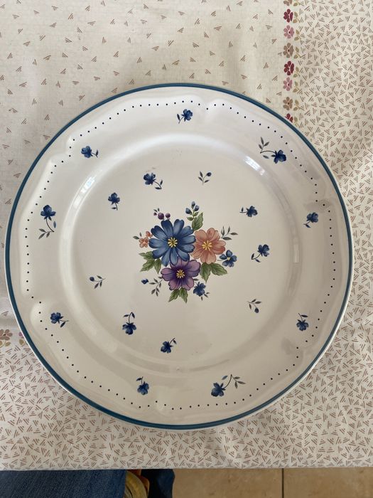 Prato antigo de 1987, novo, Provincial Bouquet