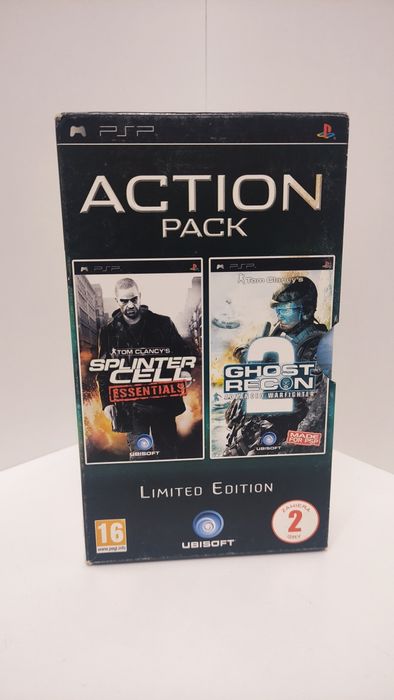 Action Pack PSP Playstation portable BOX dwie gry
