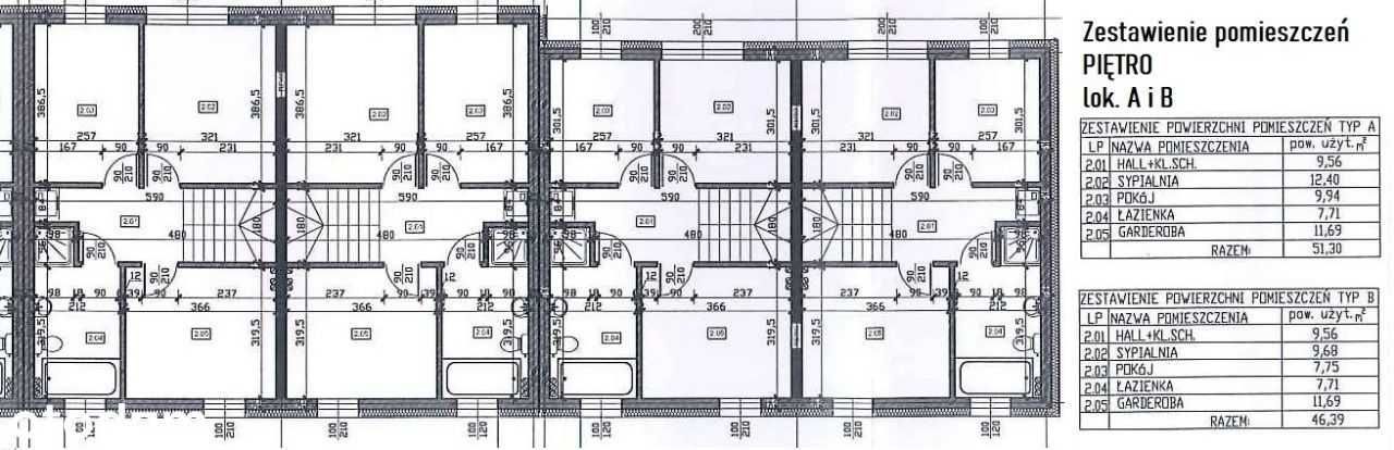 domy na sprzedaż 94-128 m2 szeregowce Łęczyca ŚWIATŁOWÓD