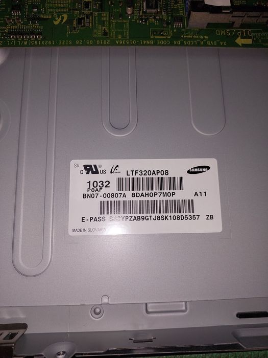 Телевизор Самсунг б/у на запчасти