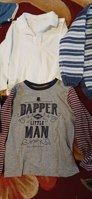 Великий пакет одягу на хлопчика 4 роки