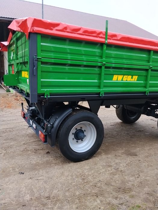 Przyczepa wywrotka na trzy strony HW 6011