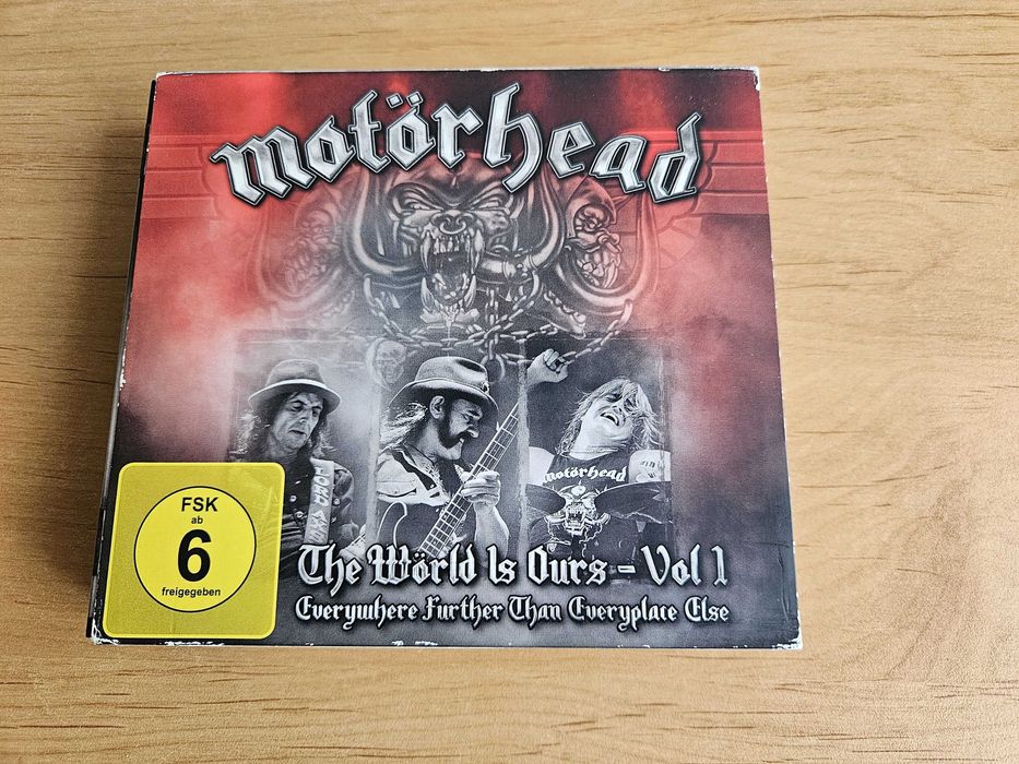 MOTORHEAD The World Is Ours - Vol 1 - 2 CD + DVD 2011 Super Stan