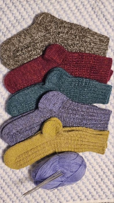 Чоловічі шкарпетки носки шерсть вовна мохер