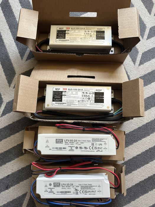 Продам блоки живлення Mean Well DC 24V