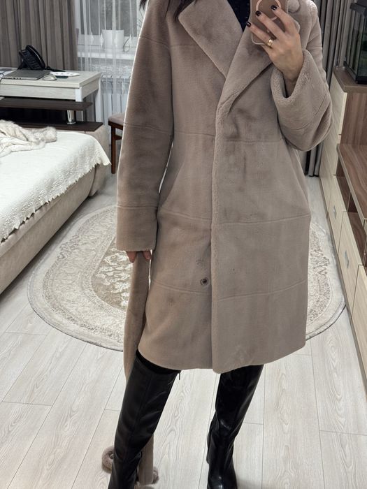 Жіноче хутряне пальто-плюш (TEDDY)