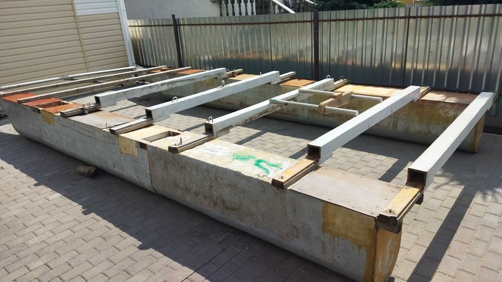 Катамаран розбірний саморобний, понтон