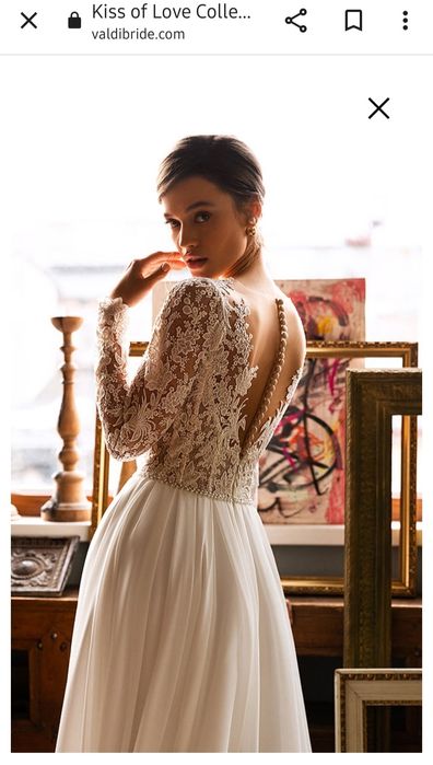 Suknia ślubna Jasmine Empire 2022 długi rękaw