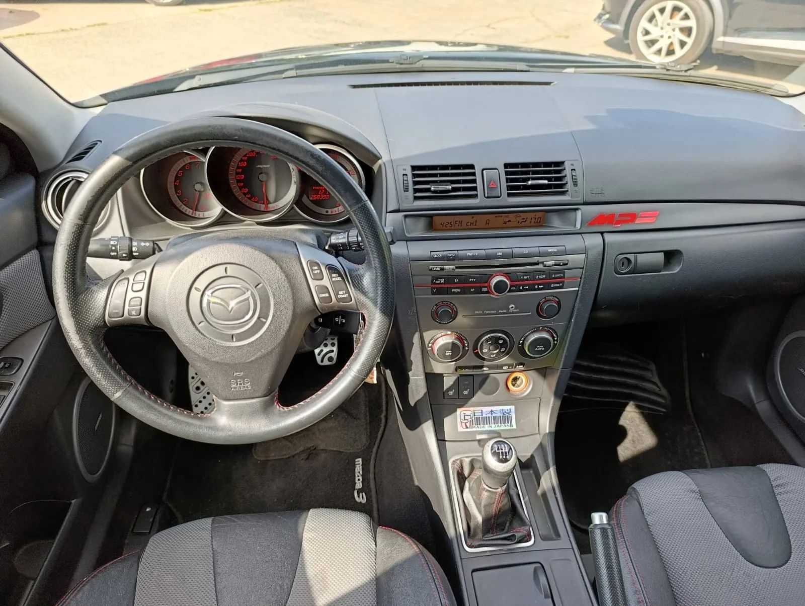 Mazda 3 MPS 2.3 MZR DISI Turbo 260KM, Manual, Klimatyzacja