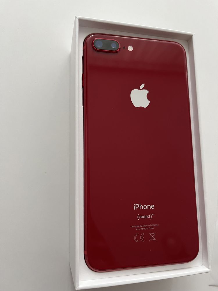 Apple iPhone 8 + Plus red special edition czerwony 64gb prezent