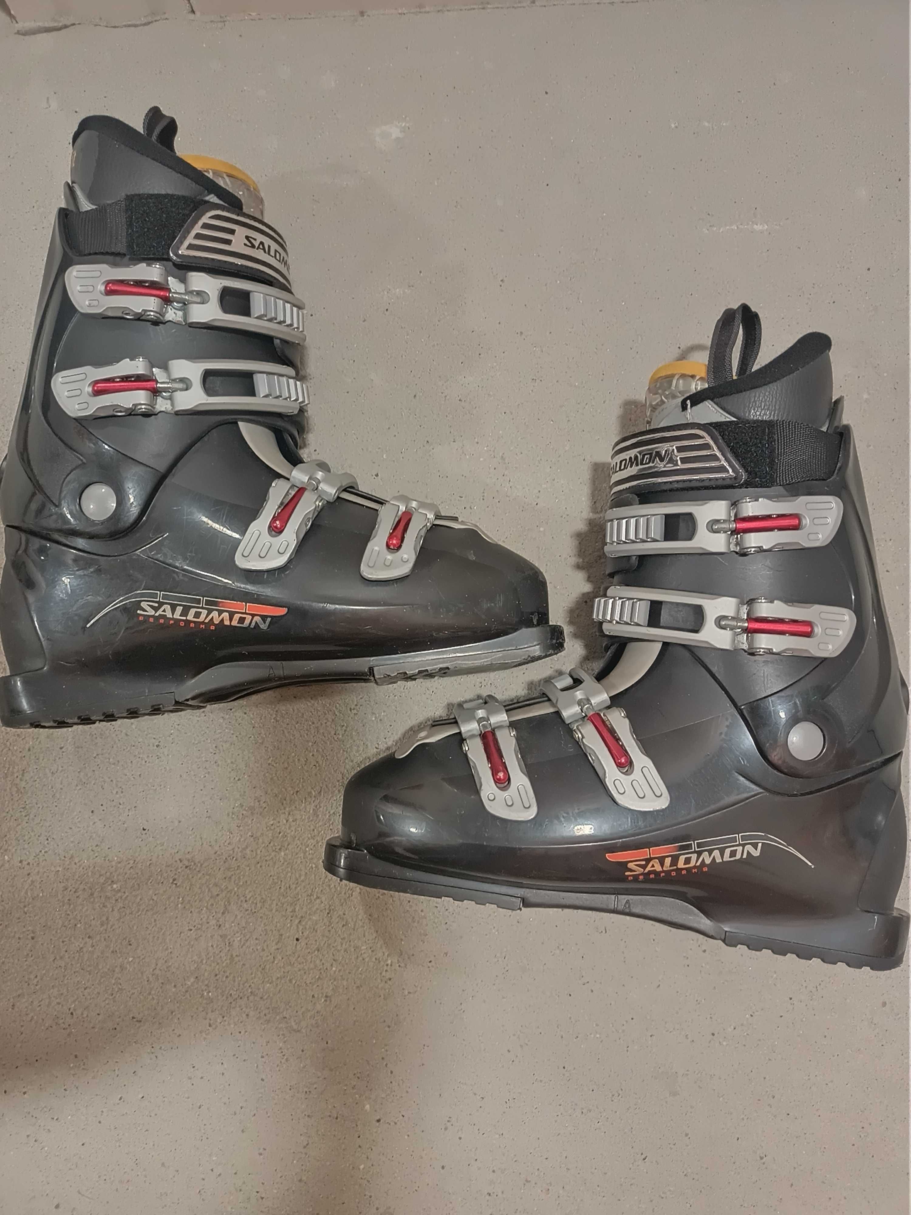 Buty Salomon, narty Rossignol