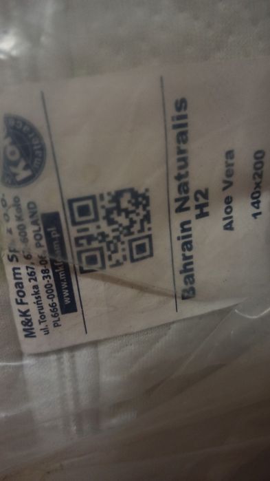 Materac bahrain naturalis H2 KOŁO