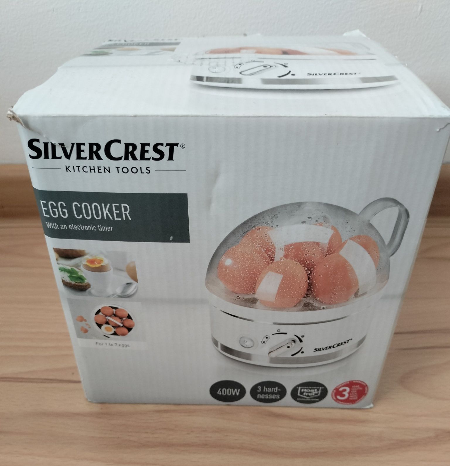Jajowar / Urządzenie do gotowania jajek SilverCrest KITCHEN TOOLS