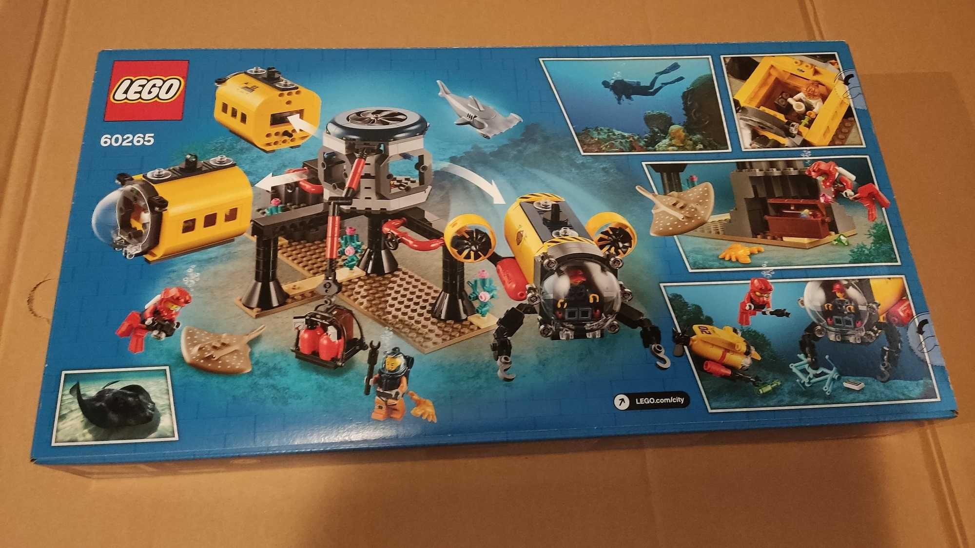 LEGO 60265 City - Baza badaczy oceanu