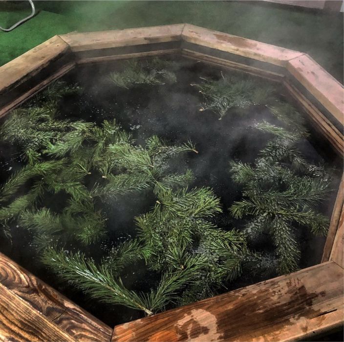 Баня/чан на дровах