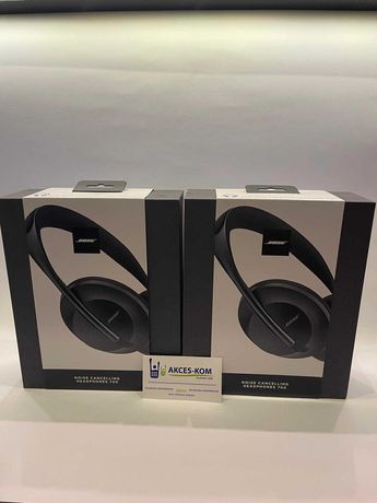 AKCES-KOM Nowe Bose noise cancelling headphones 700 black gwarancja