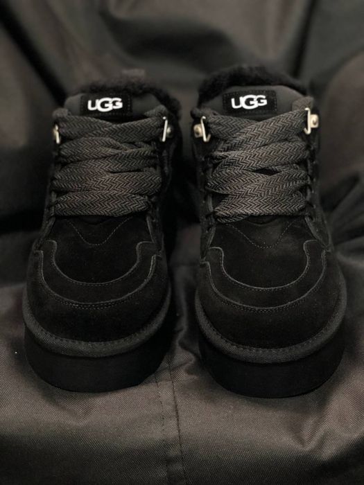 Кроссовки UGG Lowmel Australia Угг овчина, натуральный замш Уггі Угі