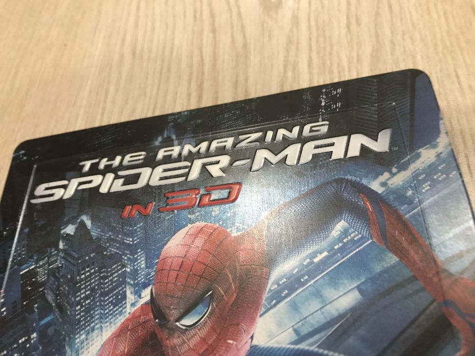 The Amazing Spider-Man em 3d steelbook bluray