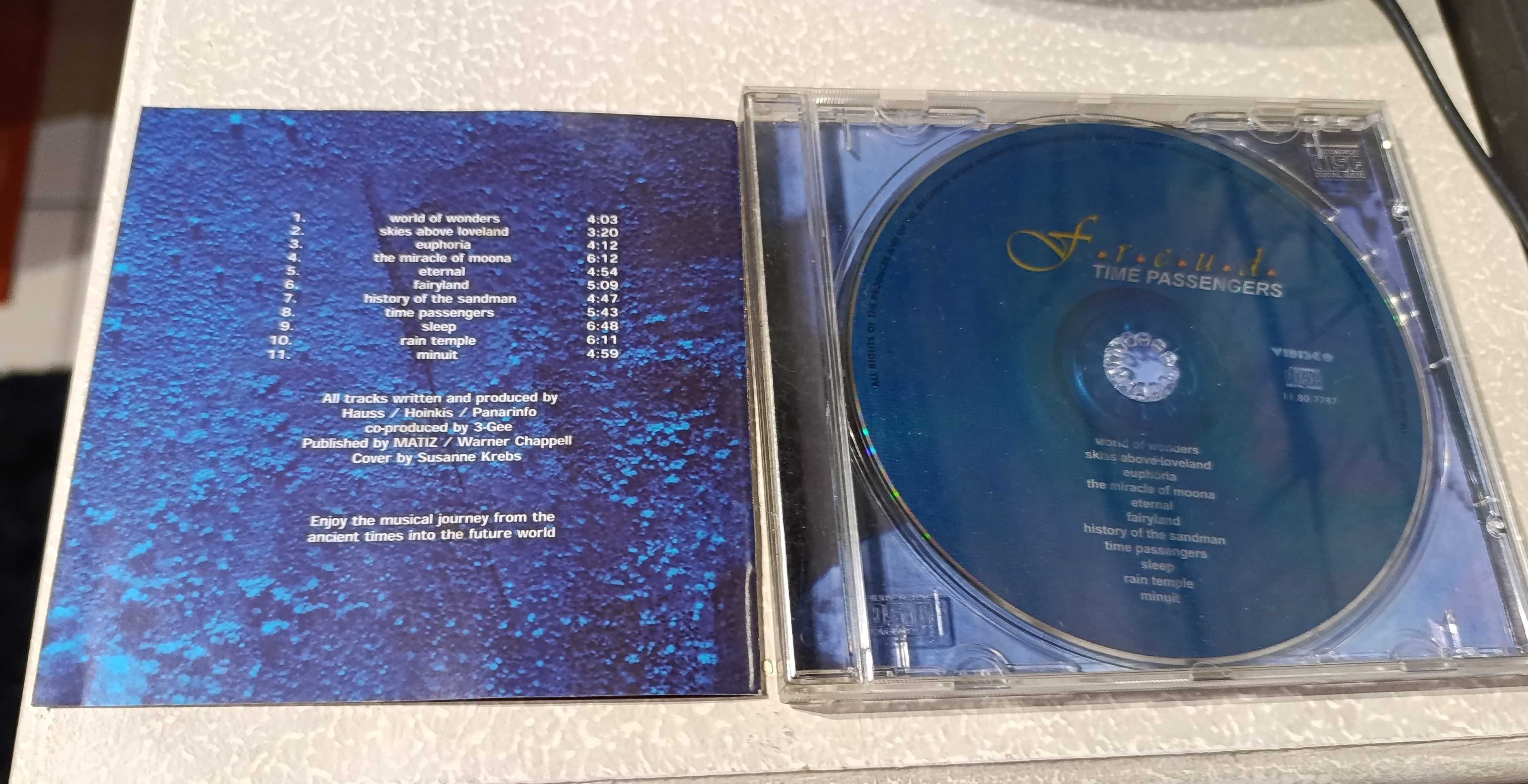 CD F.r.e.u.d. - Time Passangers - inclui livro com as letras - Vidisco