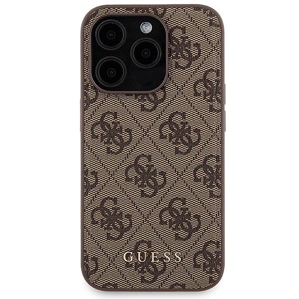 Zestaw etui Guess 4G Metal Logo na iPhone 15 Pro + powerbank 5000mAh M