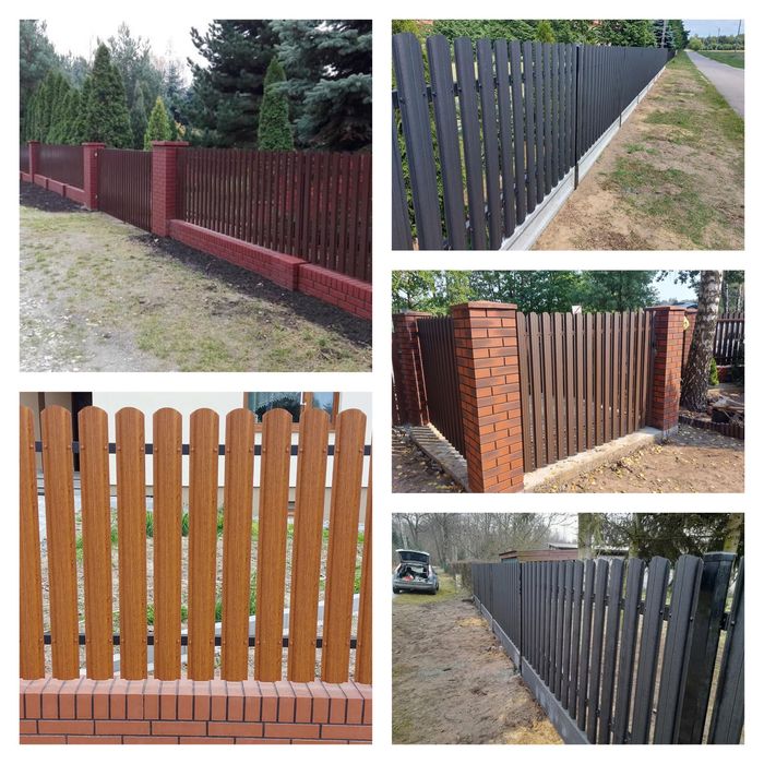 Sztacheta metalowa Sztachetki Panel wysyłka SZTACHETY METALOWE