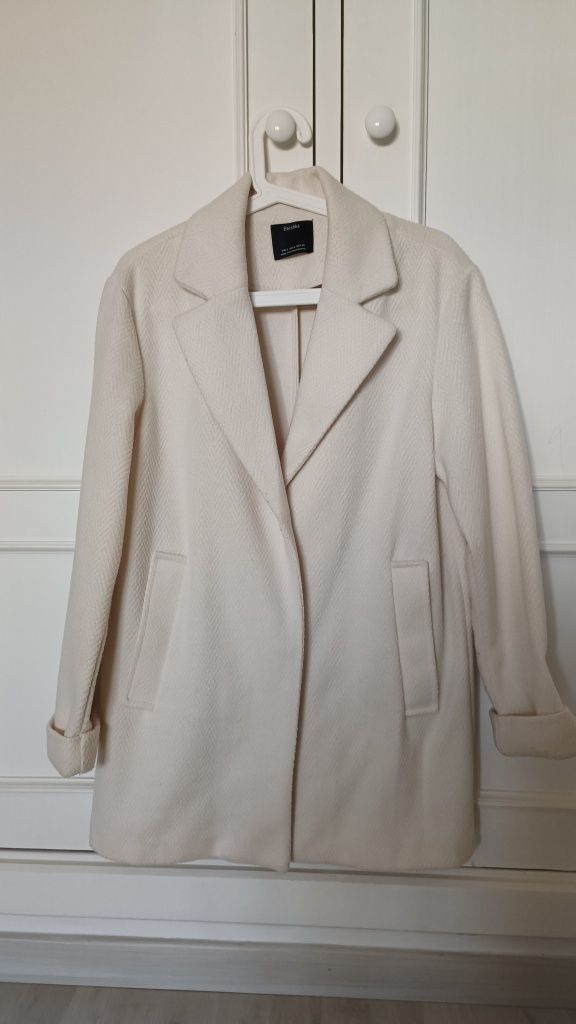 Blazer oversize branco cru