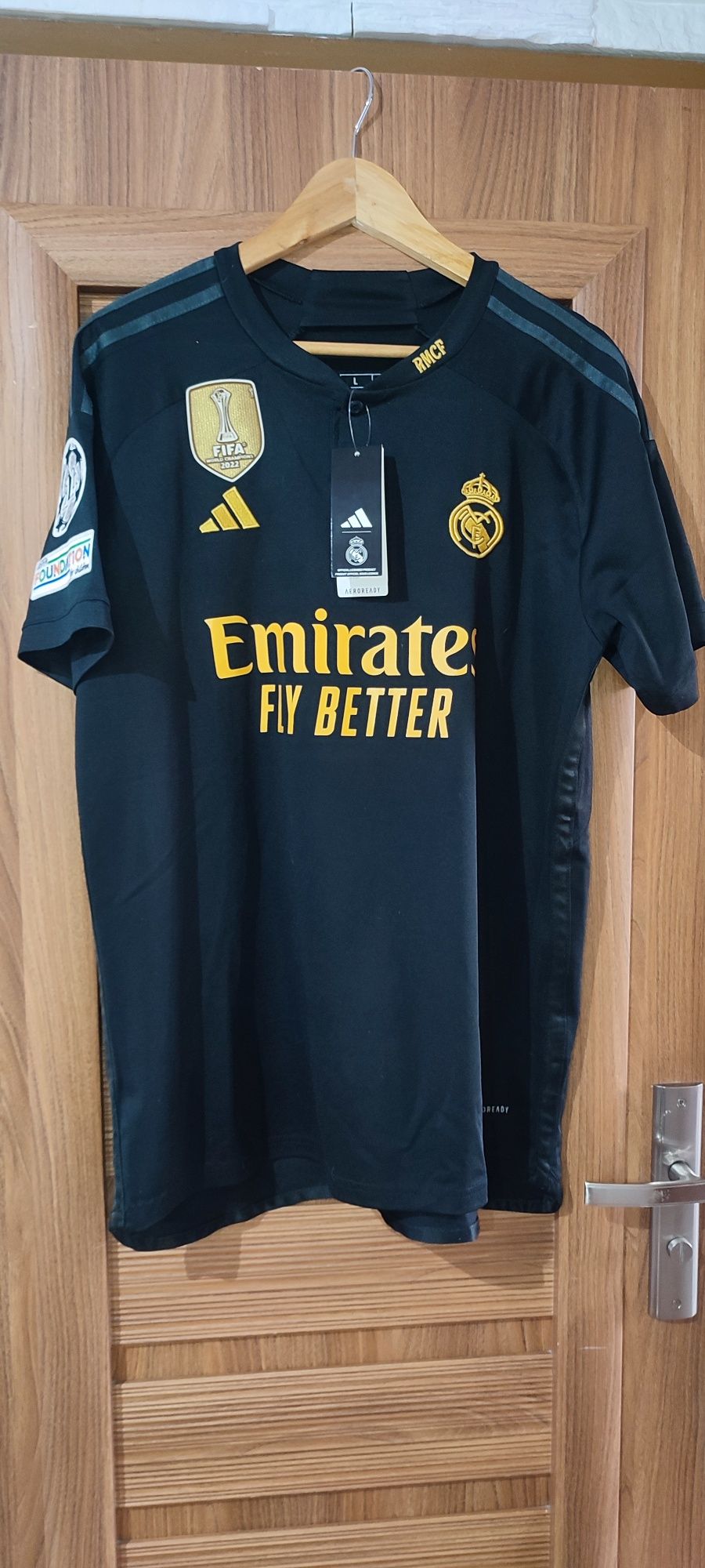 Oryginalna z metką koszulka Adidas Real Madryt rozm L wymiary na fotka